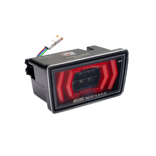 Molded Innovations Rear Brake Light Version 4 w/ Cyclops Style DRL and Reverse Light 2015-2021 WRX / 2015-2021 STI - MI15-RBLV4C-CBR - Subimods.com