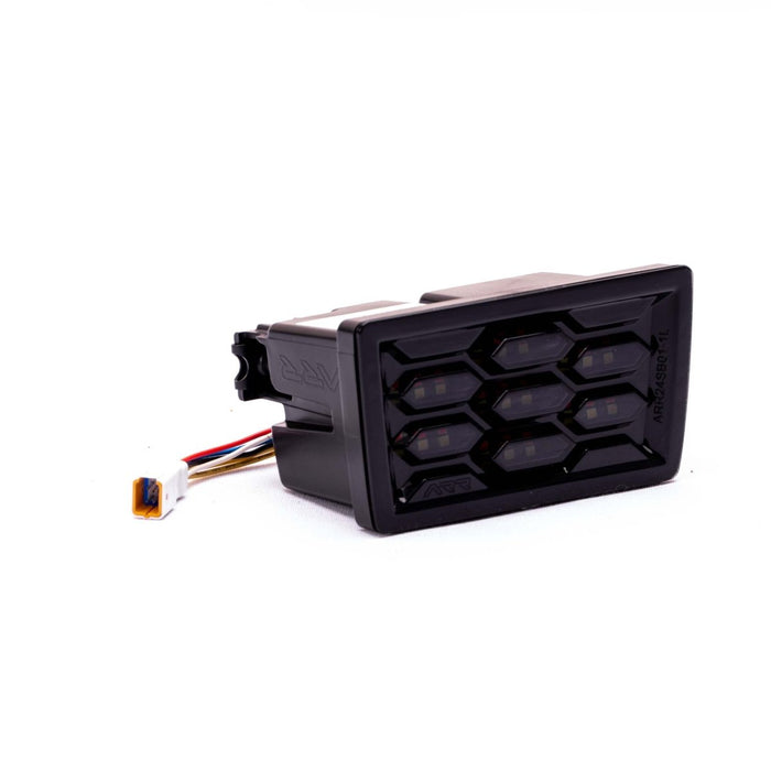 Molded Innovations Rear Brake Light Version 5 w/ Gloss Black Base and Smoke Light Bar 2022 - 2025 WRX - ARR24WRX01 - RFV2 - GBS2 - Subimods.com
