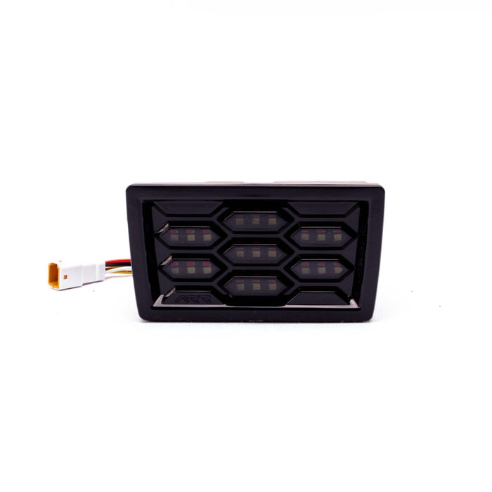 Molded Innovations Rear Brake Light Version 5 w/ Gloss Black Base and Smoke Light Bar 2022 - 2025 WRX - ARR24WRX01 - RFV2 - GBS2 - Subimods.com