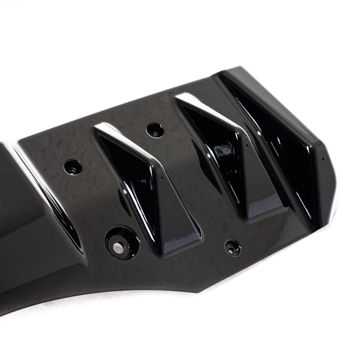 Molded Innovations Rear Bumper Diffuser Gloss Black 2022 - 2024 WRX - MI-WRX5-DIFFGB - Subimods.com