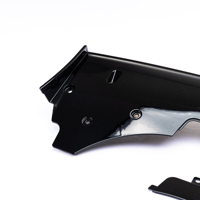 Molded Innovations Rear Bumper Diffuser Shroud Gloss Black 2022 - 2024 WRX - MI-WRX5-RBGB - Subimods.com