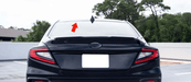 Molded Innovations Rear Windshield Lip Gloss Black 2022 - 2024 WRX - MI-WRX5-RDGB - Subimods.com