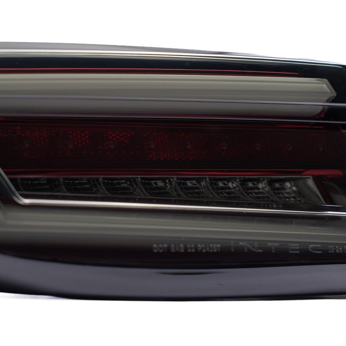 Molded Innovations Ronin Style Sequential LED Tail Lights + Trunk Bar Clear Lens w/ Red Base & White Bar 2022-2026 BRZ / GR86 - TY11-8621-RWC - Subimods.com