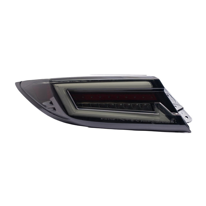 Molded Innovations Ronin Style Sequential LED Tail Lights + Trunk Bar Smoked Lens w/ Gold Base & White Bar 2022-2026 BRZ / GR86 - TY11-8621-GWS - Subimods.com