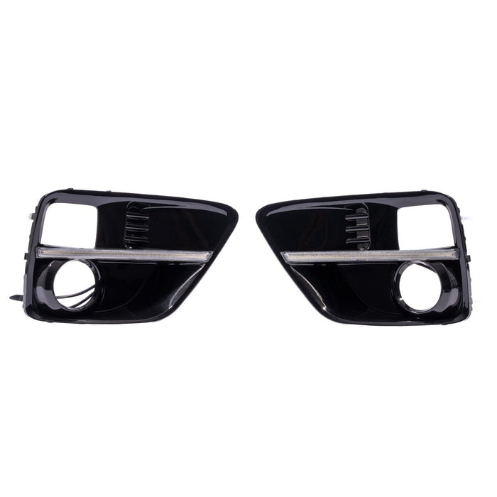 Molded Innovations Sequential JDM Style LED Bezel Kit w/ Fog Light Hole 15-17 WRX / 15-17 STI - MI-3300 - Subimods.com