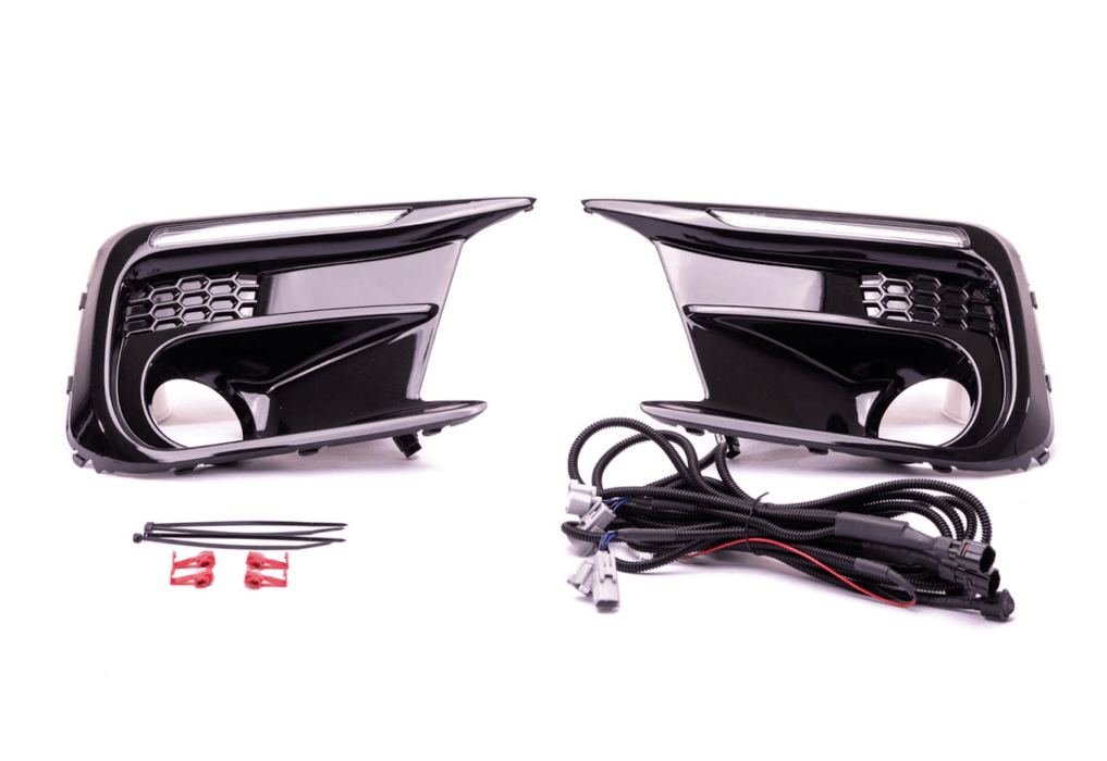 Molded Innovations Sequential JDM Style LED Bezel Kit w/ Fog Light Hole 2018 - 2021 WRX Base and Premium Models - MI - 3200 - Subimods.com