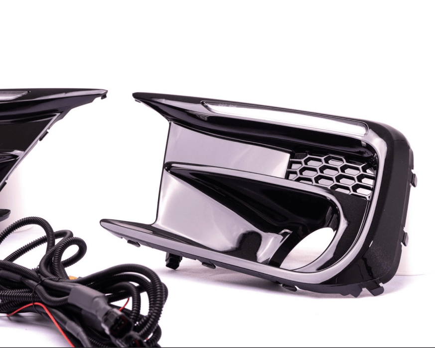 Molded Innovations Sequential JDM Style LED Bezel Kit w/ Fog Light Hole 2018 - 2021 WRX Base and Premium Models - MI - 3200 - Subimods.com