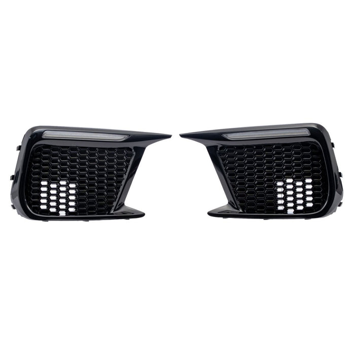 Molded Innovations Sequential JDM Style LED Bezel Kit w/ No Fog Light Hole 2018-2021 WRX Base and Premium Models - MI-3100 - Subimods.com