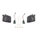 Molded Innovations Sequential LED Front Turn Signal Housings Black Base w/ Clear Lense 2015-2021 WRX / 2015-2017 STI - MI15-LEDTS-BK/CL - Subimods.com