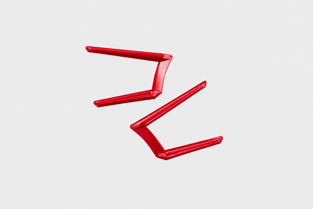 Molded Innovations Type 1 Front Bumper Canard Pair 2022 - 2024 WRX - MI-9112-DCK - Subimods.com