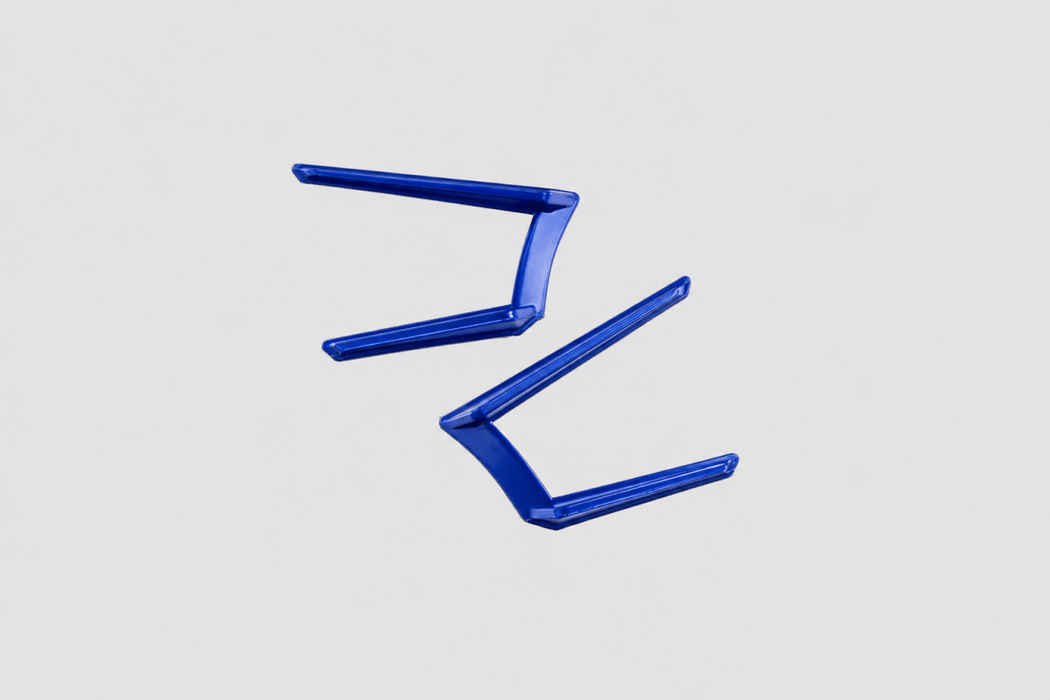 Molded Innovations Type 1 Front Bumper Canard Pair 2022 - 2024 WRX - MI-9112-K7X - Subimods.com