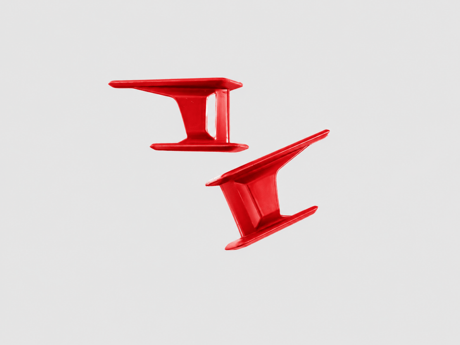 Molded Innovations Type 2 Front Bumper Canard Pair 2022 - 2024 WRX - MI-9113-DCK - Subimods.com