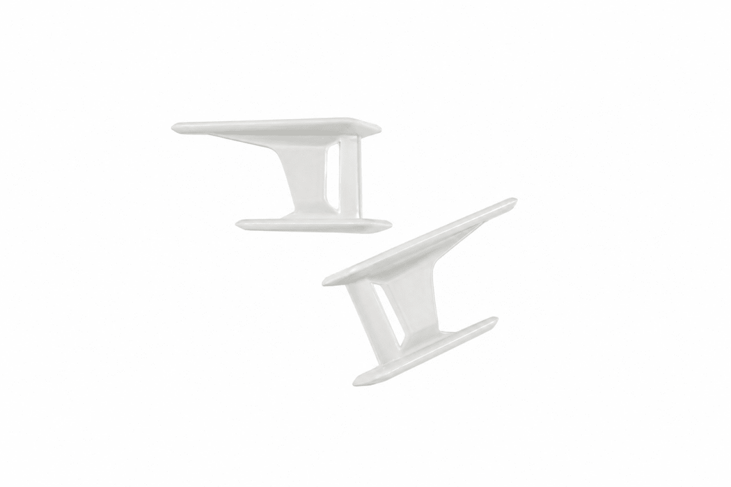 Molded Innovations Type 2 Front Bumper Canard Pair 2022 - 2024 WRX - MI-9113-M6Y - Subimods.com