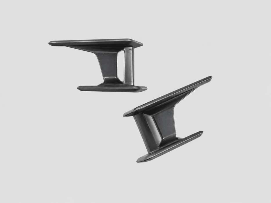 Molded Innovations Type 2 Front Bumper Canard Pair 2022 - 2024 WRX - MI-9113-P8Y - Subimods.com