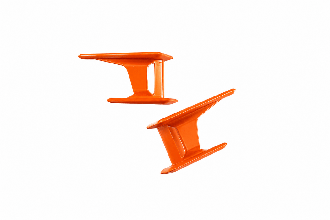 Molded Innovations Type 2 Front Bumper Canard Pair 2022 - 2024 WRX - MI-9113-WCL - Subimods.com