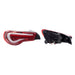 Molded Innovations Vector Style Sequential LED Tail Lights Clear Lens w/ Red Base & White Bar 2013-2021 BRZ / FRS / GT86 - TY11-8612-RWC - Subimods.com