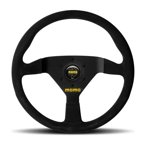 MOMO Mod. 78 320mm Black Suede Steering Wheel