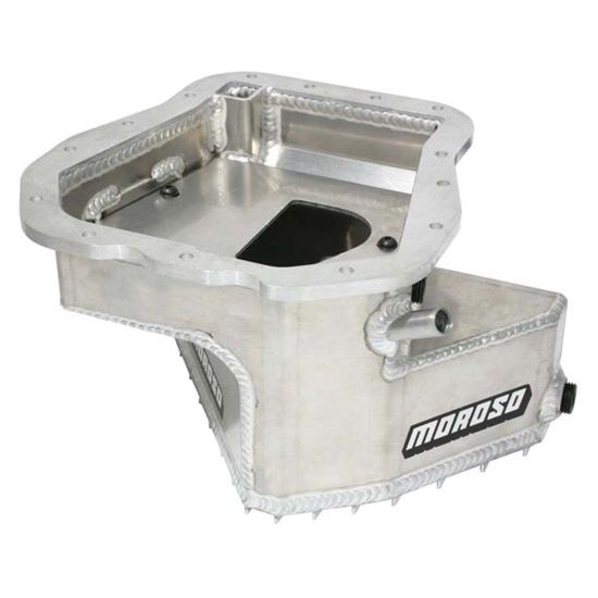 Moroso Aluminum Road Race Oil Pan w/ Windage Tray and Pick Up Tube 2002 - 2014 WRX / 2004 - 2021 STI / 2004 - 2013 Forester XT / 2004 - 2009 Outback XT / 2004 - 2009 Legacy GT - 20965 - Subimods.com