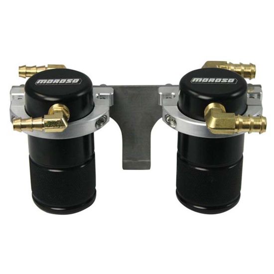 Moroso Catch Cans Black 2008-2014 STI - 85647 - Subimods.com