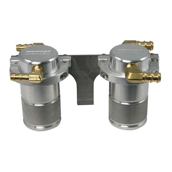 Moroso Catch Cans Silver 2008-2014 STI - 85646 - Subimods.com