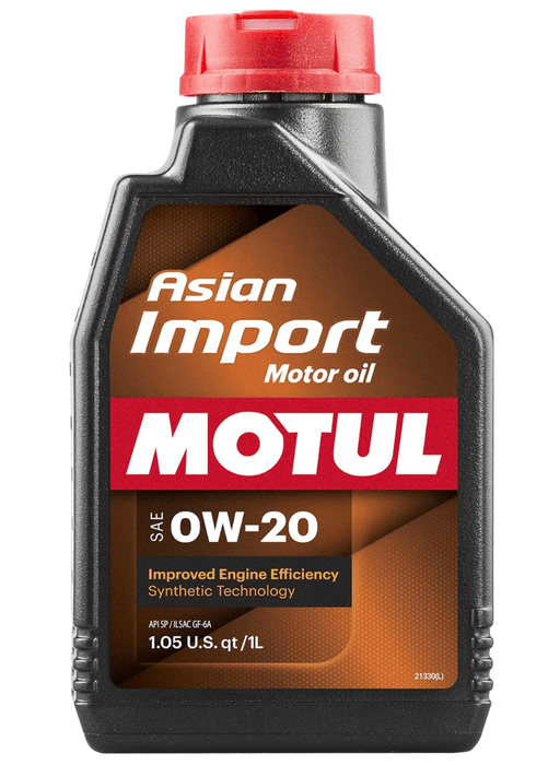 Motul Asian Import 0W - 20 Motor Oil 1L Bottle - 113687 - Subimods.com