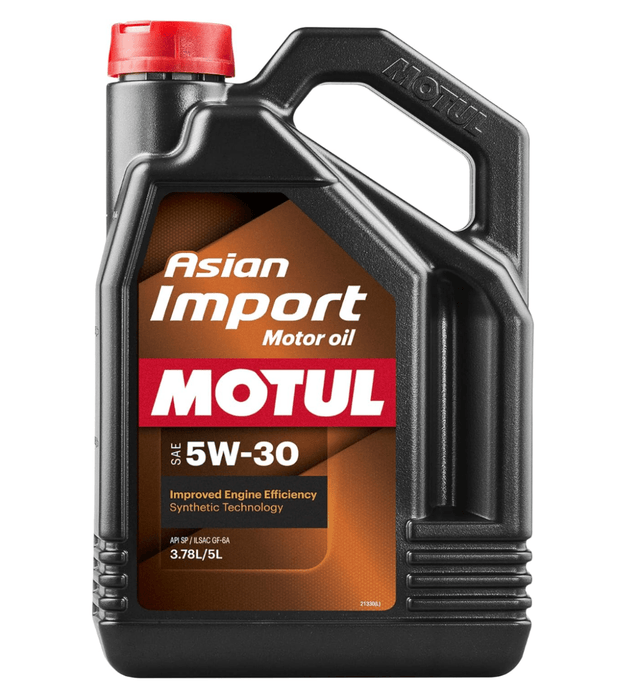 Motul Asian Import 5W - 30 Motor Oil 5L Bottle - 113718 - Subimods.com