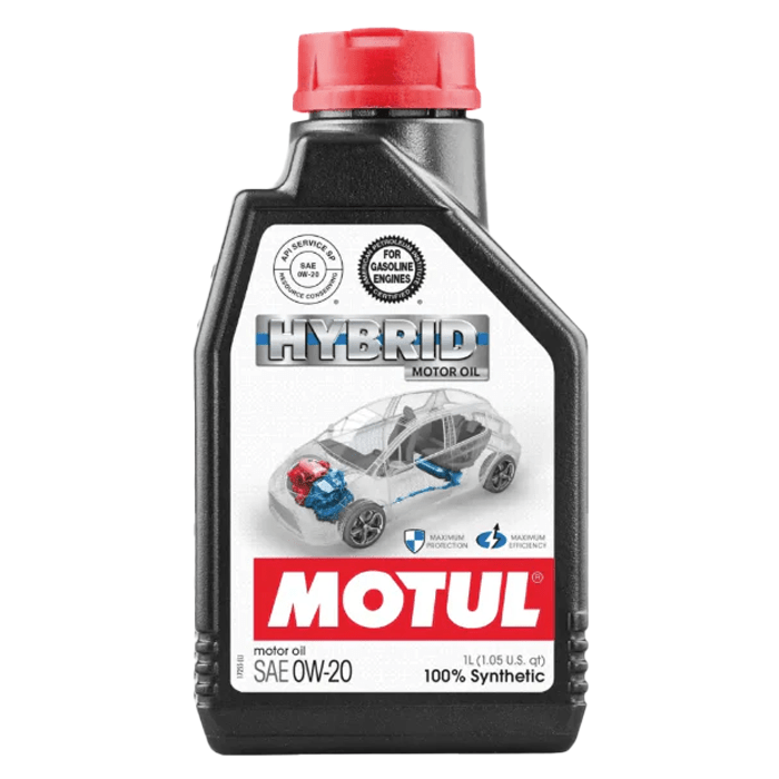 Motul Hybrid 0W20 Oil 1L Bottle - 107141 - Subimods.com