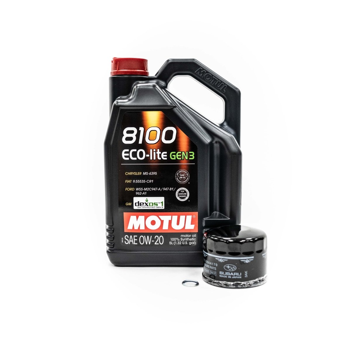 Motul Master Oil Change Kit w/ 0W-20 Eco-lite Oil 2022-2024 WRX ...