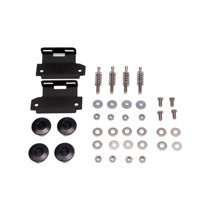 Move Over Racing Dual Latch Bumper Quick Release Kit 2002-2005 WRX / 2004-2005 STI - 00-05-STi-Dual-Black - Subimods.com