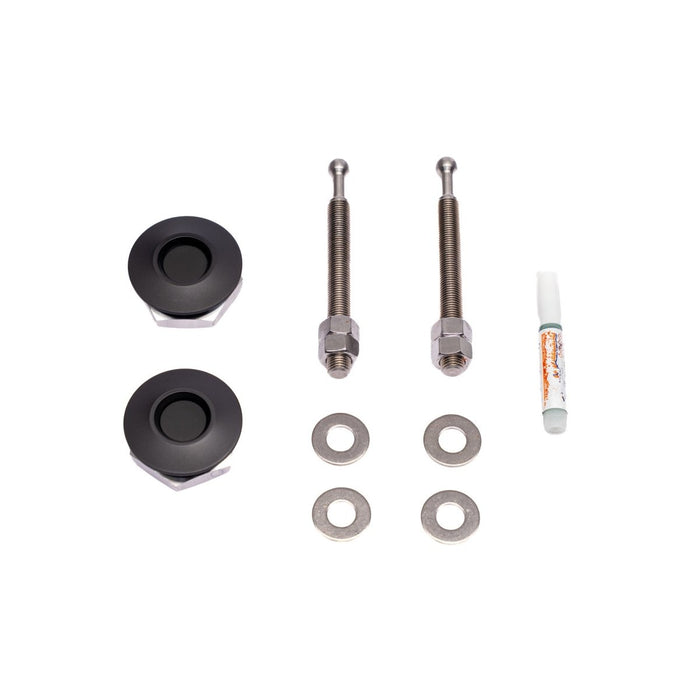 Move Over Racing Universal Hood Latches - 38s-Black - Subimods.com