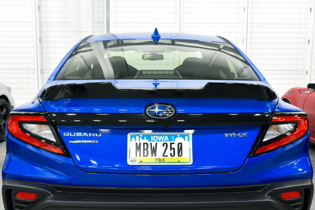 OLM Gloss Black Rear Trunk Spoiler 2022-2025 WRX