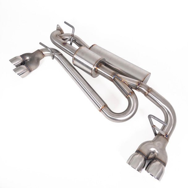 Nameless Performance Quad Exit Dual Chamber Axleback 2024 - 2025 Crosstrek - SUAB24XV25-QUAD-5MU-30NDW-DC - Subimods.com