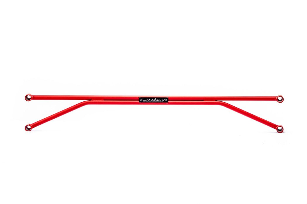 Nameless Performance Red Rear Strut Tower Bar 2013 - 2025 BRZ / 2022 - 2025 GR86 / 2013 - 2016 FRS / 2017 - 2021 GT86 / 2012 - 2016 Impreza / 2013 - 2017 Crosstrek - RSTB - ER - RED - Subimods.com