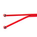 Nameless Performance Red Rear Strut Tower Bar 2022 - 2025 WRX / 2019 - 2025 Forester / 2018 - 2023 Crosstrek / 2017 - 2024 Impreza - RSTB - FR - RED - Subimods.com