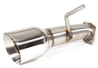 Nameless Performance Single Exit 3.0" Inlet Track Pipe w/ 4" Polished Tip 2013 - 2016 BRZ / 2013 - 2016 FRS - SUTP13BRZ - 30IN - 0MU - 4DW - Subimods.com