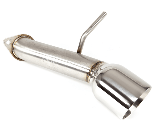 Nameless Performance Single Exit 3.0" Inlet Track Pipe w/ 4" Polished Tip 2013 - 2016 BRZ / 2013 - 2016 FRS - SUTP13BRZ - 30IN - 0MU - 4DW - Subimods.com