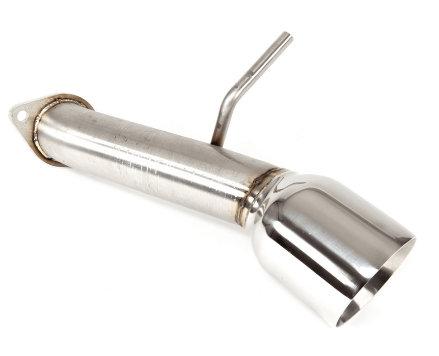Nameless Performance Single Exit 3.0" Inlet Track Pipe w/ 4" Polished Tip 2013 - 2016 BRZ / 2013 - 2016 FRS - SUTP13BRZ - 30IN - 0MU - 4DW - Subimods.com