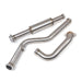 Nameless Resonated Midpipe 2020-2025 Legacy 2.5L - SUMP20OB25-20LEG25 - Subimods.com