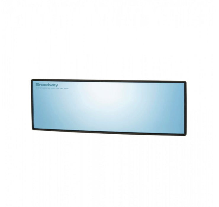 NAPOLEX Broadway Curved Wide View Rear Mirror Blue Glass Most Car Models - BW - 173 - Subimods.com