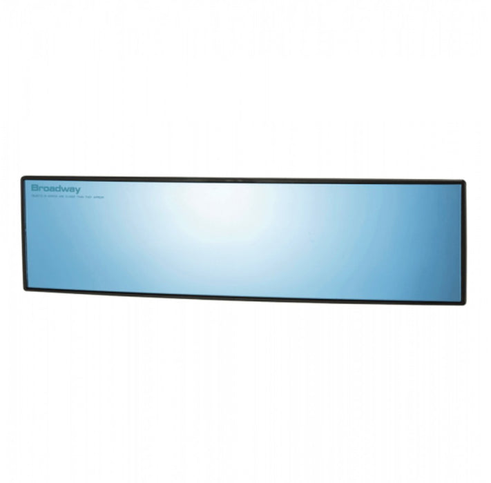 NAPOLEX Broadway Curved Wide View Rear Mirror Blue Glass Most Car Models - BW - 177 - Subimods.com