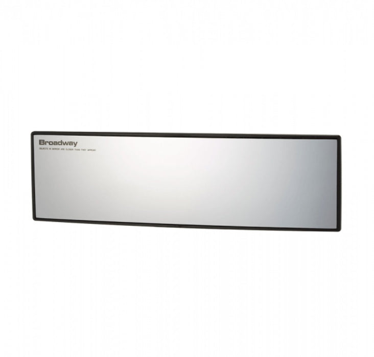 NAPOLEX Broadway Curved Wide View Rear Mirror Chrome Glass Most Car Models - BW - 765 - Subimods.com