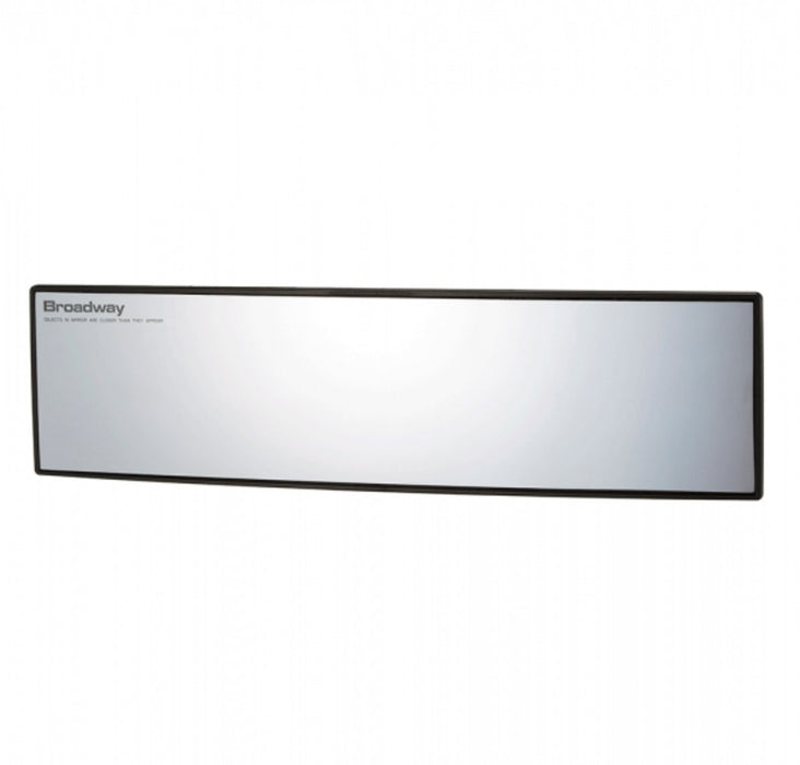 NAPOLEX Broadway Curved Wide View Rear Mirror Chrome Glass Most Car Models - BW - 767 - Subimods.com