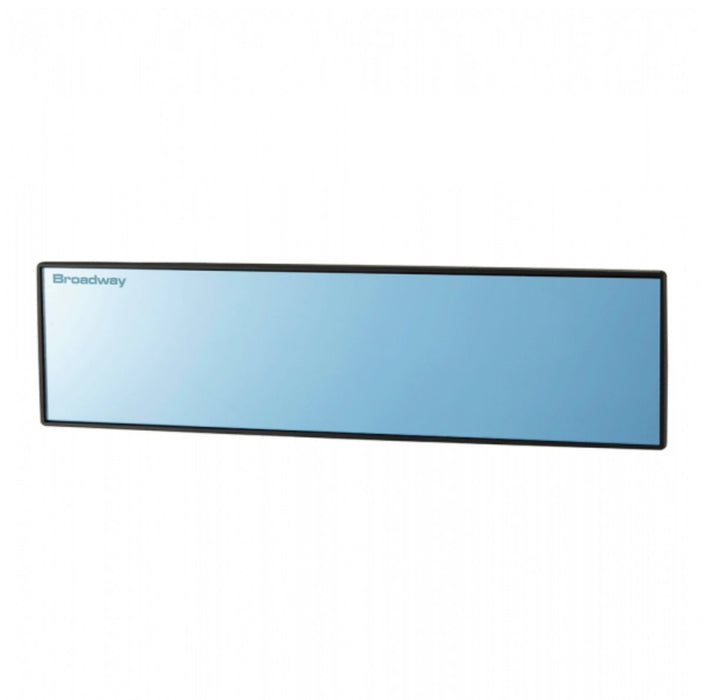 NAPOLEX Broadway Flat Wide View Rear Mirror Blue Glass Most Car Models - BW - 176 - Subimods.com