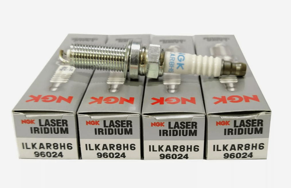 NGK Iridium Laser Spark Plug SILZKAR7B11 (4-Pack) | Crawford Performance - View #8