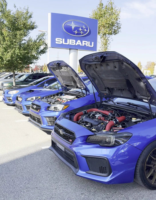 Nostrum 1000cc Twin Spray PFI Top Feed Fuel Injectors Most Subaru EJ Models - L071-1272 - Subimods.com