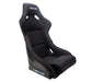 NRG Innovations Fiber Glass Fixed Back Racing Seat Large Black - FRP - 300 - Subimods.com