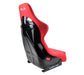 NRG Innovations Fiber Glass Fixed Back Racing Seat Large Red - FRP - 300RD - Subimods.com