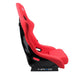 NRG Innovations Fiber Glass Fixed Back Racing Seat Large Red - FRP - 300RD - Subimods.com