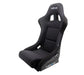 NRG Innovations Fiber Glass Fixed Back Racing Seat Medium Black - FRP - 310 - Subimods.com