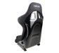 NRG Innovations Fiber Glass Fixed Back Racing Seat Medium Black - FRP - 310 - Subimods.com